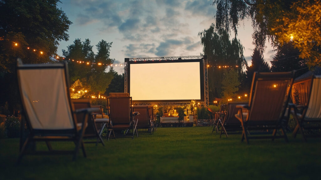 Elegant arrangement of chairs set on a lush lawn perfect for outdoor events and gatherings
